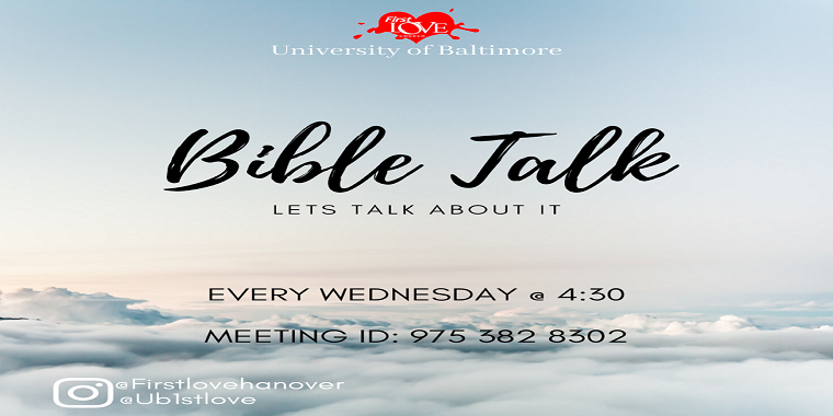 Bible Talk hosted by First Love